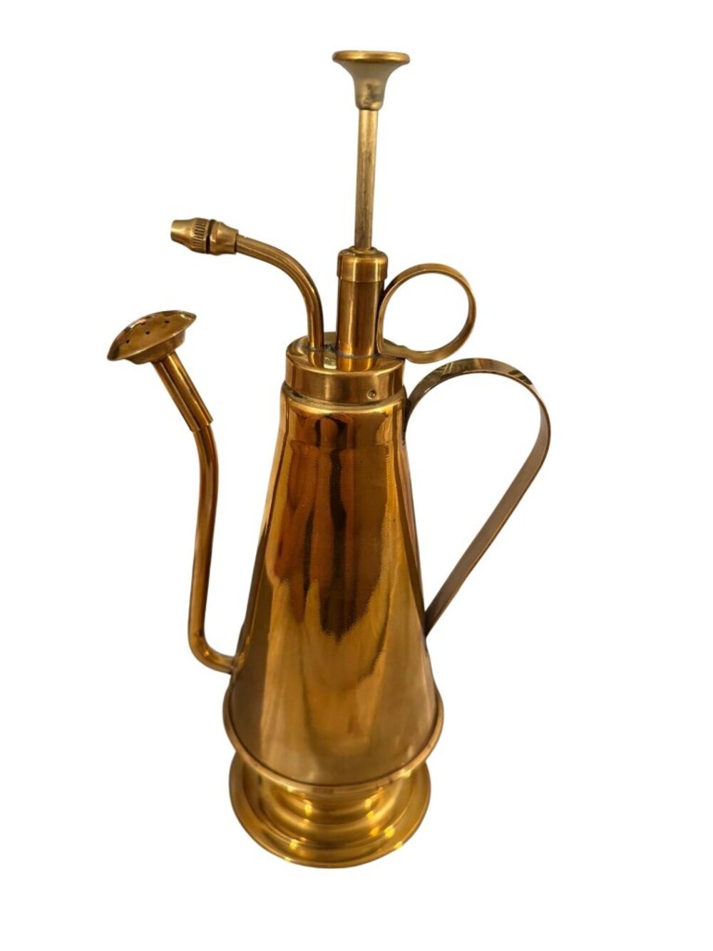 Marco Polo Imports Brass Watering Can Mister Thin Spout Handle Vintage Rare